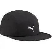 Puma Ess Running 5 Panel Cap - Black - L