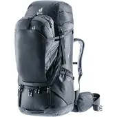 Deuter Voyager 60+10 SL Trekking rinkka 80 cm Musta