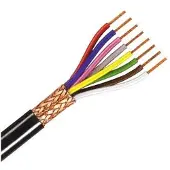 Tasker 4x 0.25 - 100 m Musta Datakaapeli