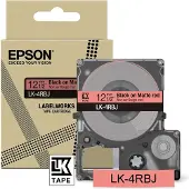 Epson Matte Tape Red/Black 12mm 8m (C53S672071)