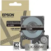 Epson Metallic Tape Silver/Black 18mm 9m (C53S672094)