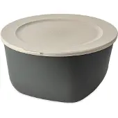 Koziol Connect kulho/kulho kannella 4 L biokierrätysmuovi Nature ash grey