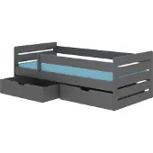ADRK Furniture Bemma-lastensänky, 205 x 97 x 63 cm, mänty