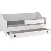 ADRK Furniture Lastensänky ADRK Huonekalut Naomi 2 80x160 cm, valkoinen