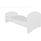 ADRK Furniture Lastensänky Pepe 144, 140x70cm, valkoinen