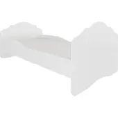ADRK Furniture Lasten sänky Casimo White, 160x80cm