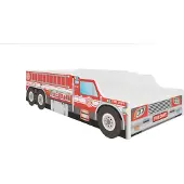 ADRK Furniture Lastensänky Fire Truck, 160x80 cm