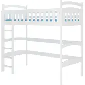 ADRK Furniture Parvisänky Miago 80x180 cm, valkoinen