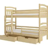 ADRK Furniture Kerrossänky Ada 80x180cm, ruskea