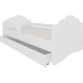 ADRK Furniture Casimo II, Lastensänky, valkoisen värinen