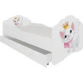 ADRK Furniture Lasten sänky Casimo, 70x140 cm, eri värejä