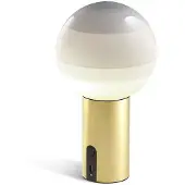 Marset Pöytävalaisin , Dipping Light, himmennettävä, Valkoinen, Olohuone, Lasi, Design
