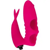 EasyToys - sormivibraattori - 2in1 - pinkki