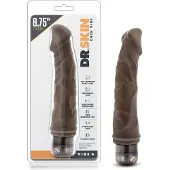 Blush Novelties Dr. Skin Vibe 6 Chocolate 22,5cm