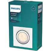 Philips DONEGAL Upotettu Valkoinen 1xNW 230V
