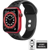 Crong Duo Sport Band - Apple Watch 42/44 mm Strap (grey/black)