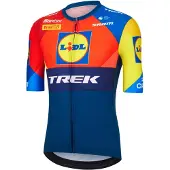 Santini Replica Lidl-trek 2025 Lyhythihainen Pyöräilypaita