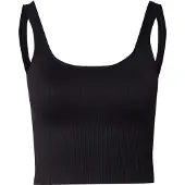 Aim'n Ribbed Seamless Shaping Bralette - Black - S