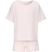 s.Oliver Pyjamashortsit roosa / valkoinen