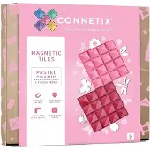 Connetix Pastel Base Plate Rakennuspeli 2 Kappaletta
