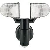 Schwaiger LED220 011, Seinävalaistus ulkotiloihin, Musta, Muovi, IP44, Liiketunnistin, 400 lm (LED220011)