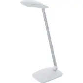 Eglo LED-pöytävalaisin Eglo Cajero USB-liitäntä himmennettävä valkoinen 95695