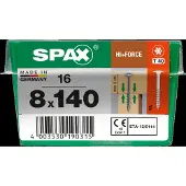 Spax HiForce Wirox T40 leveäkanta ruuvi