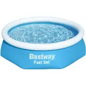 Bestway Fast Set 244x61 Cm Pyöreä Ilmatäytteinen Allas
