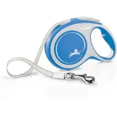 Flexi New Comfort Tape L, 8 m / max. 50 kg, Sininen