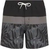 O'Neill Cali Block 15'' Surffishortsit black dipped leaves Koko XL