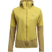 Lundhags Padje Windbreaker Hoodie W Straw/Bamboo - L