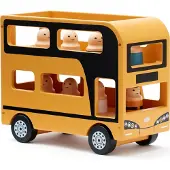Kids Concept Kid's Hub Doubel Decker Yellow/ Black Yellow/ Black-OS Keltainen One Size Pojat, Tytöt