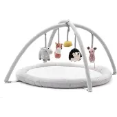 Kids Concept Leikkialusta - Edvin - Harmaa, Eläimet - - OneSize - Leikkimatot