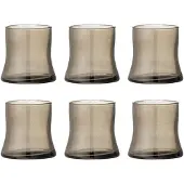 Bloomingville Florentine Drinking Glass - Grey - Ø9XH9CM