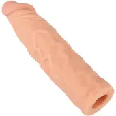 Nature Skin - pidentävä ja paksuntava peniskotelo (19,5 cm)