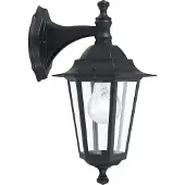 Eglo 22467 - Ulkoseinävalaisin LATERNA 4 1xE27/60W musta