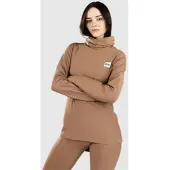Eivy Icecold Gaiter Rib Top Kerrastopaita faded coffee Koko L