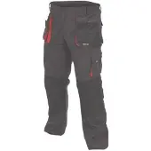 YATO Housut YT-80151; XXL; musta punainen
