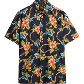 Superdry Hawaiian Print Lyhythihainen Paita