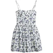 Superdry for woman. W8011971A Cami dress blue (M), Casual, Cotton, Sleeveless / Straps