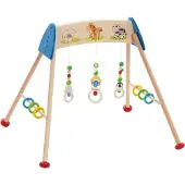 Goki Wooden Baby Gym Farm Animals with Sound