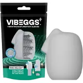 Vibeggs Ribs Delight - värisevä muna-masturbaattori (valkoinen)