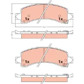 TRW Jarrupalasarja GDB2460