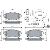 Bosch Jarrupalasarja 0 986 460 149