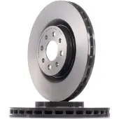 Brembo Jarrulevy 9800431 edessä, tuuletettu, 1 Kappale