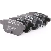 Bosch Jarrupalat Taka, 0 986 494 255 - Toyota - Lexus - Aston martin - Subaru