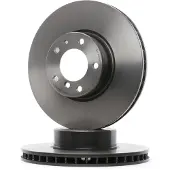 Brembo Jarrulevy 9557921 edessä, tuuletettu, erittäin hiilihappoinen, 1 Kappale