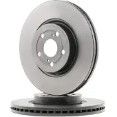 Brembo Jarrulevy 9981711 edessä, tuuletettu, erittäin hiilihappoinen, 1 Kappale