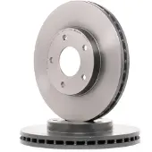 Brembo Jarrulevy 9936811 edessä, tuuletettu, 1 Kappale