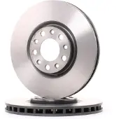 Brembo Jarrulevy 9936321 edessä, tuuletettu, 1 Kappale